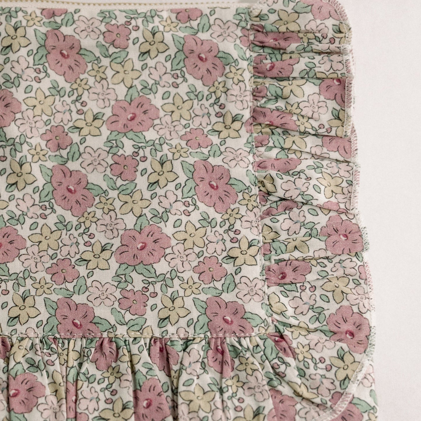 Vintage-Inspired Floral Pouch- Liberty “Betsy Ann”