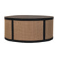 Solid Wood Monaco Round Rattan Centerpiece