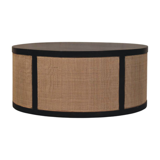 Solid Wood Monaco Round Rattan Centerpiece