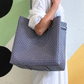 The Maxi Ella Handwoven Tote  · Recycled Plastic