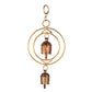 Ushas Dawn Short Rustic Bell Wind Chime - Handmade