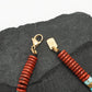 Nomadic Turquoise & Red Jasper Rope Beaded Necklace