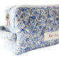 Blue Blossom Make-up Pouch - Small