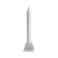 Nordic Glass Candleholder - Square - Clear