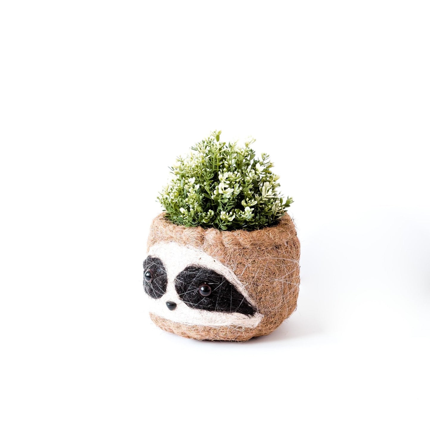 Large three-tone Sloth - Coco Coir Pots (6 inch) | LIKHÂ