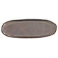 Shallow Organic Oval Platter Large Set of 4