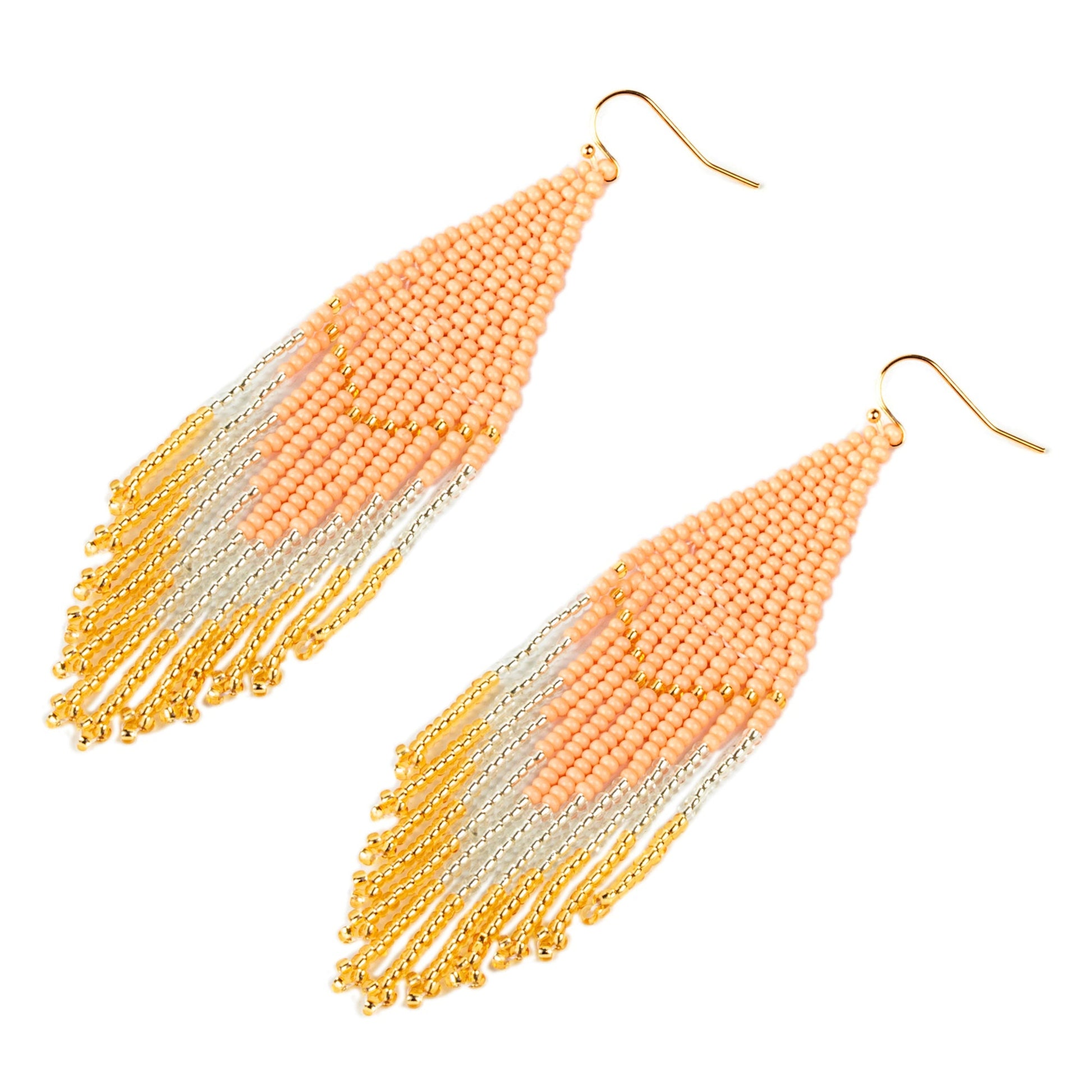Rosé Embera Earrings