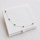 May Birthstone Bracelet — Emerald