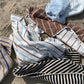 Raita Towel - Medium - Cloud / Caramel