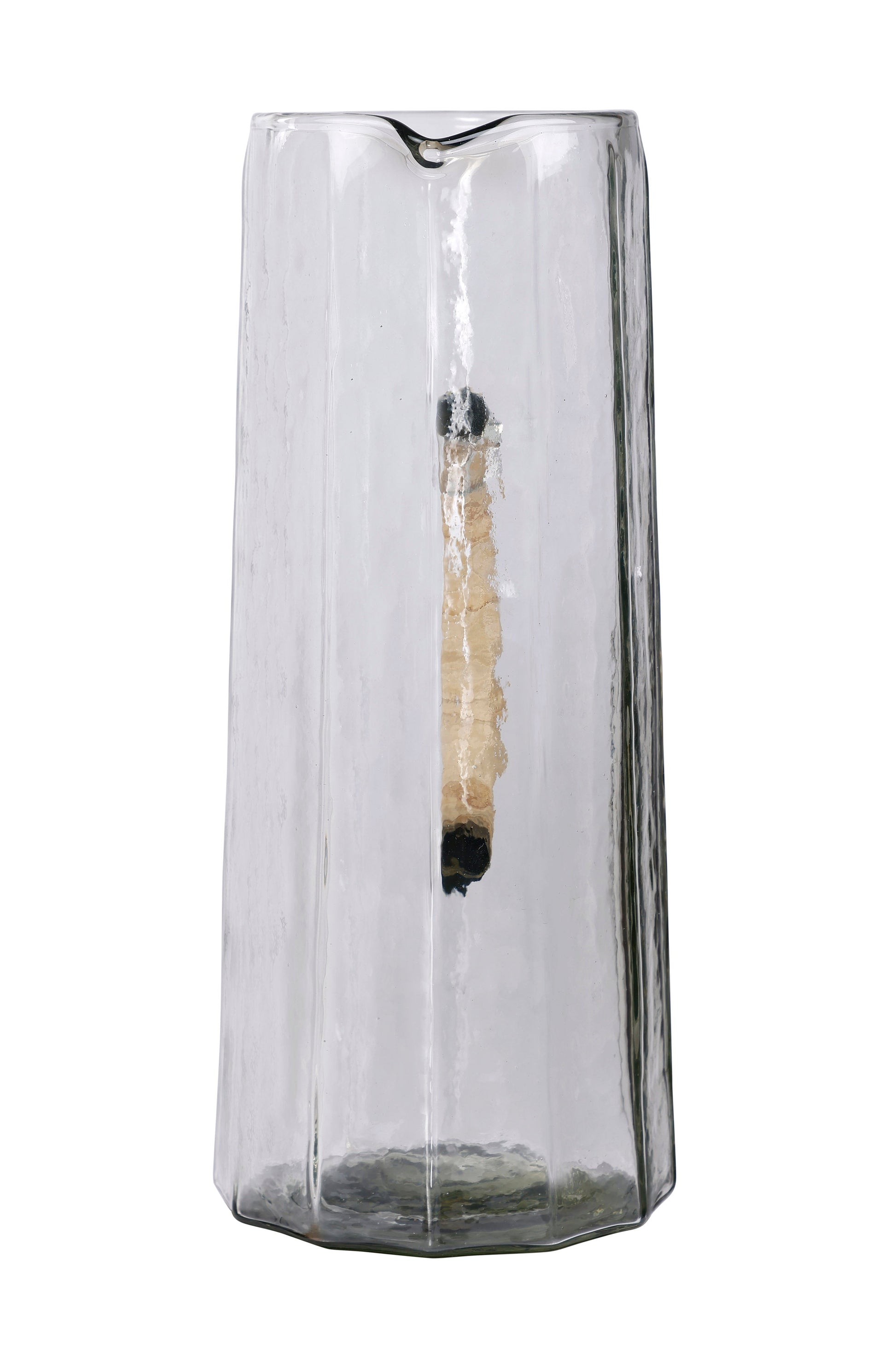 Hammered water pitcher, Natural -6.25 x 9.5 Inches ( Set of 2 )