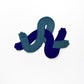 Entwine Rug Blue + Mint