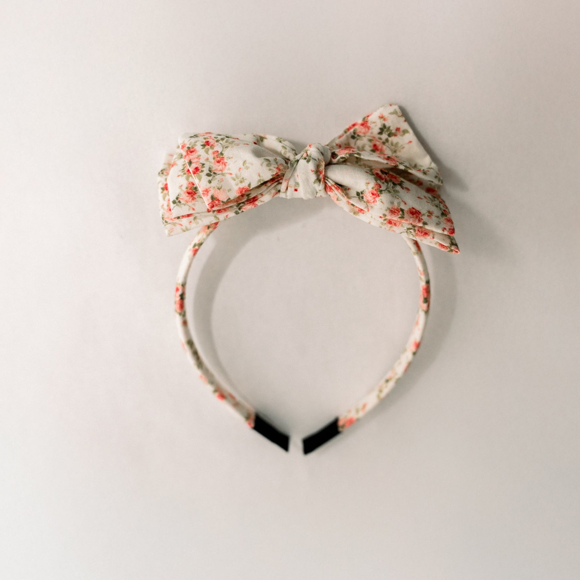 Three Little Bows Headband- Églantine