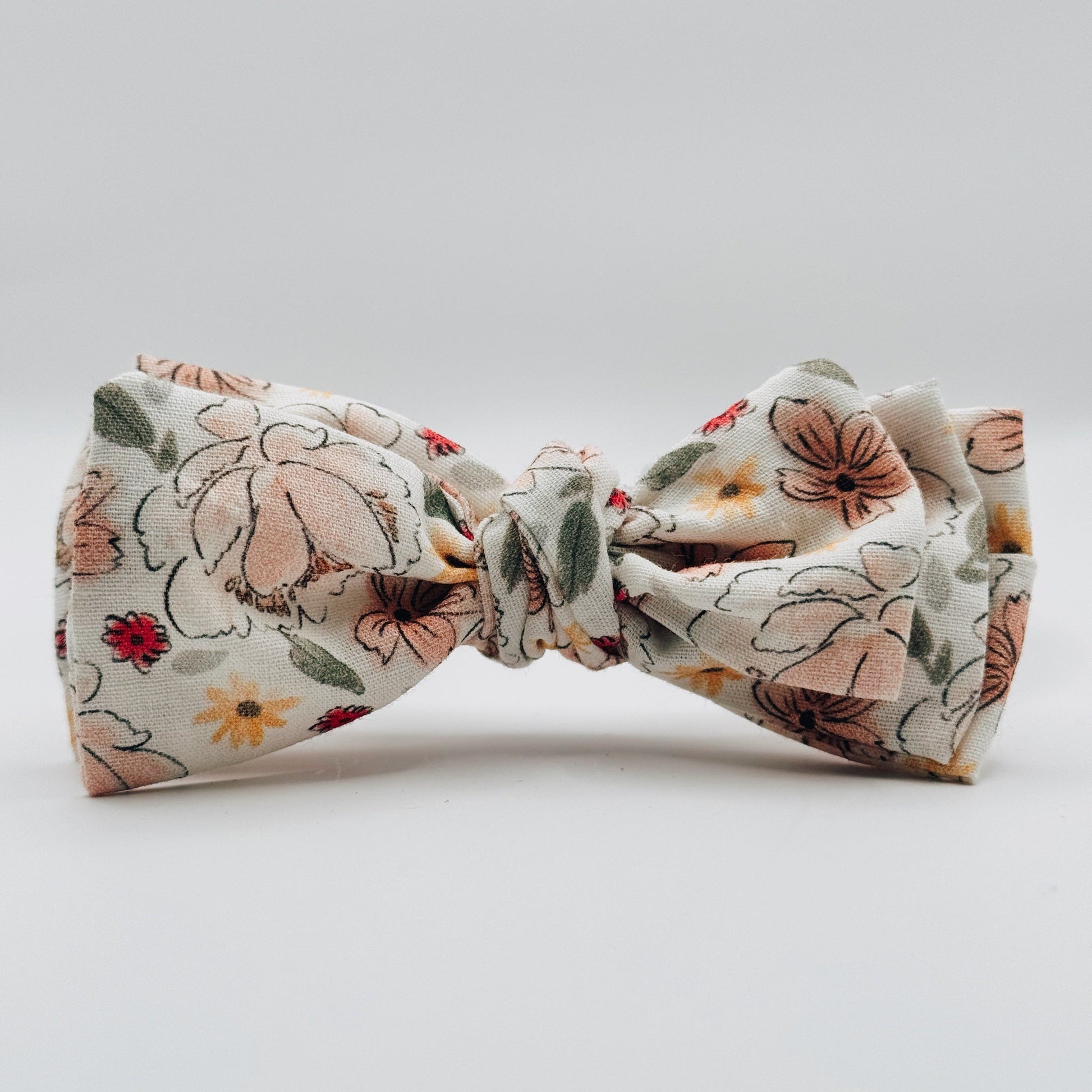 Three Little Bows Headband- Muguet