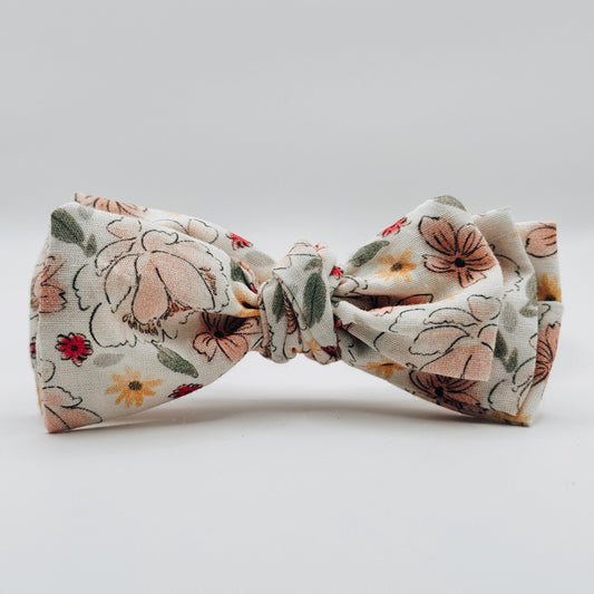 Three Little Bows Headband- Muguet