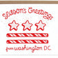 DC Flag Season's Greetings - Set of 8
