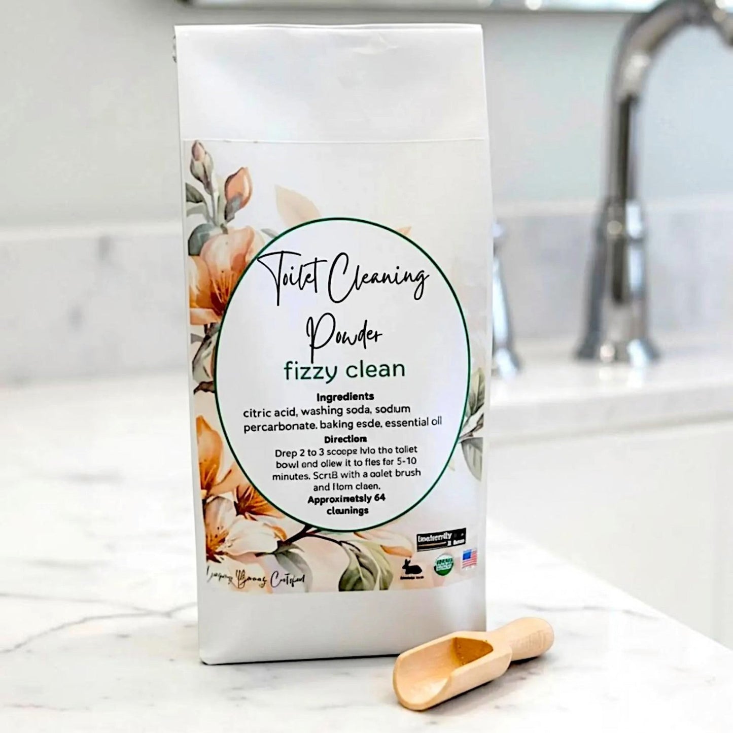 Toilet Cleaner, Fizzy Toilet Cleaning Powder