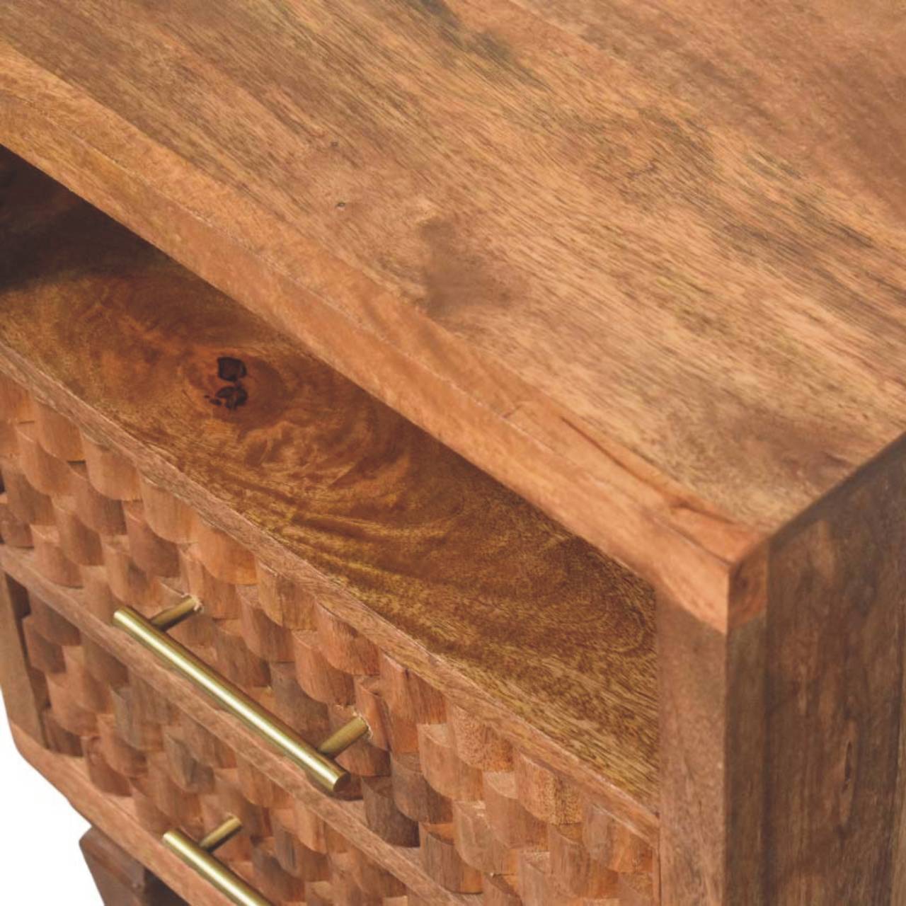 Solid Wood Arno Bedside Table