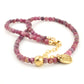 Raspberry Orb Necklace