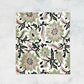 Pink Green Floral Cotton Napkins Set of 4, Hand Block Print Dining Table Decor