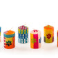 Summer Painted Candles