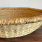 Handwoven Large Large Tray Basket - Natural