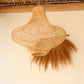 Freya X-Large Bell shape Rattan Pendant Light fitting