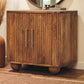 Solid Wood Solis Fluted Cabinet