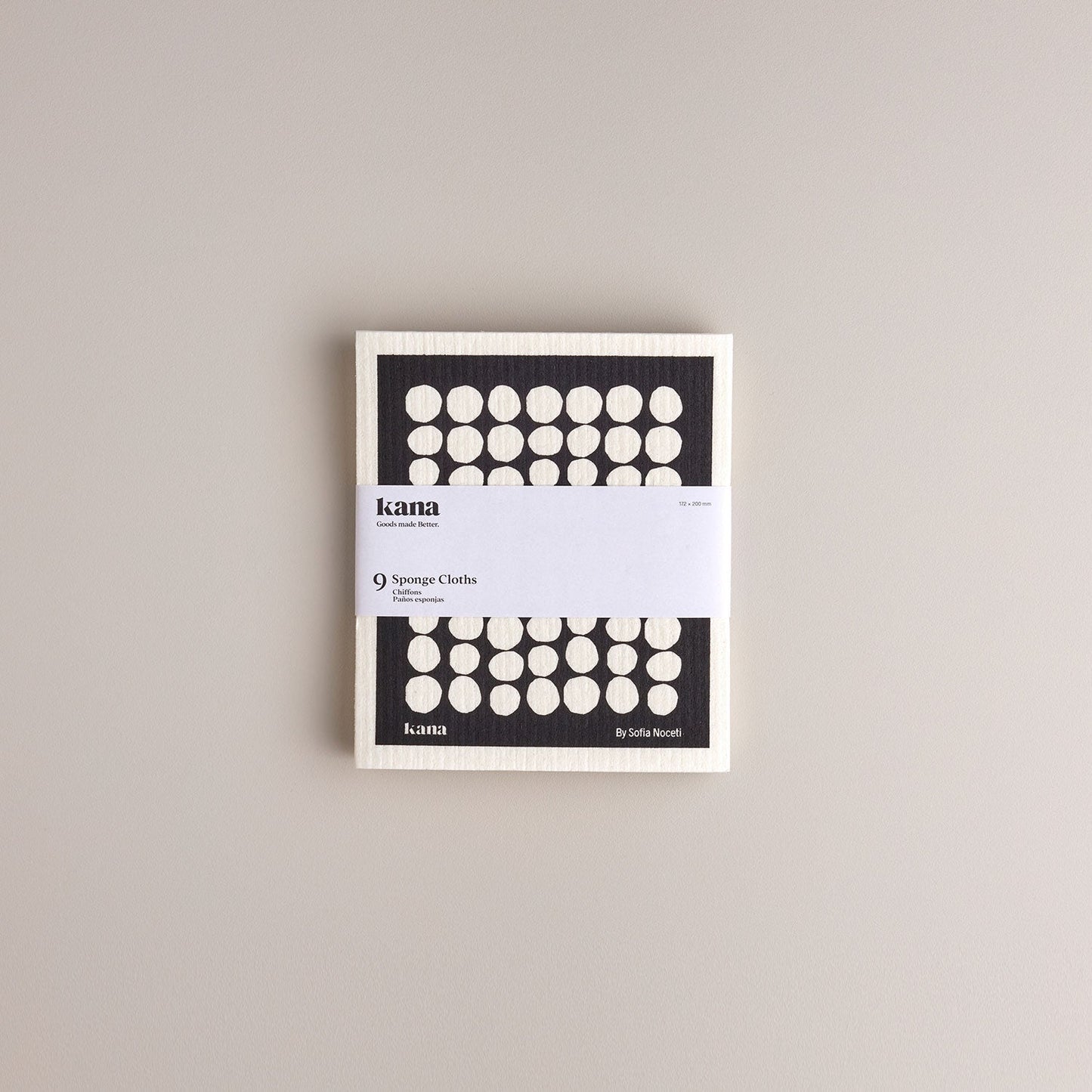 9 Pack Swedish Dishcloths designed by Sofia Noceti