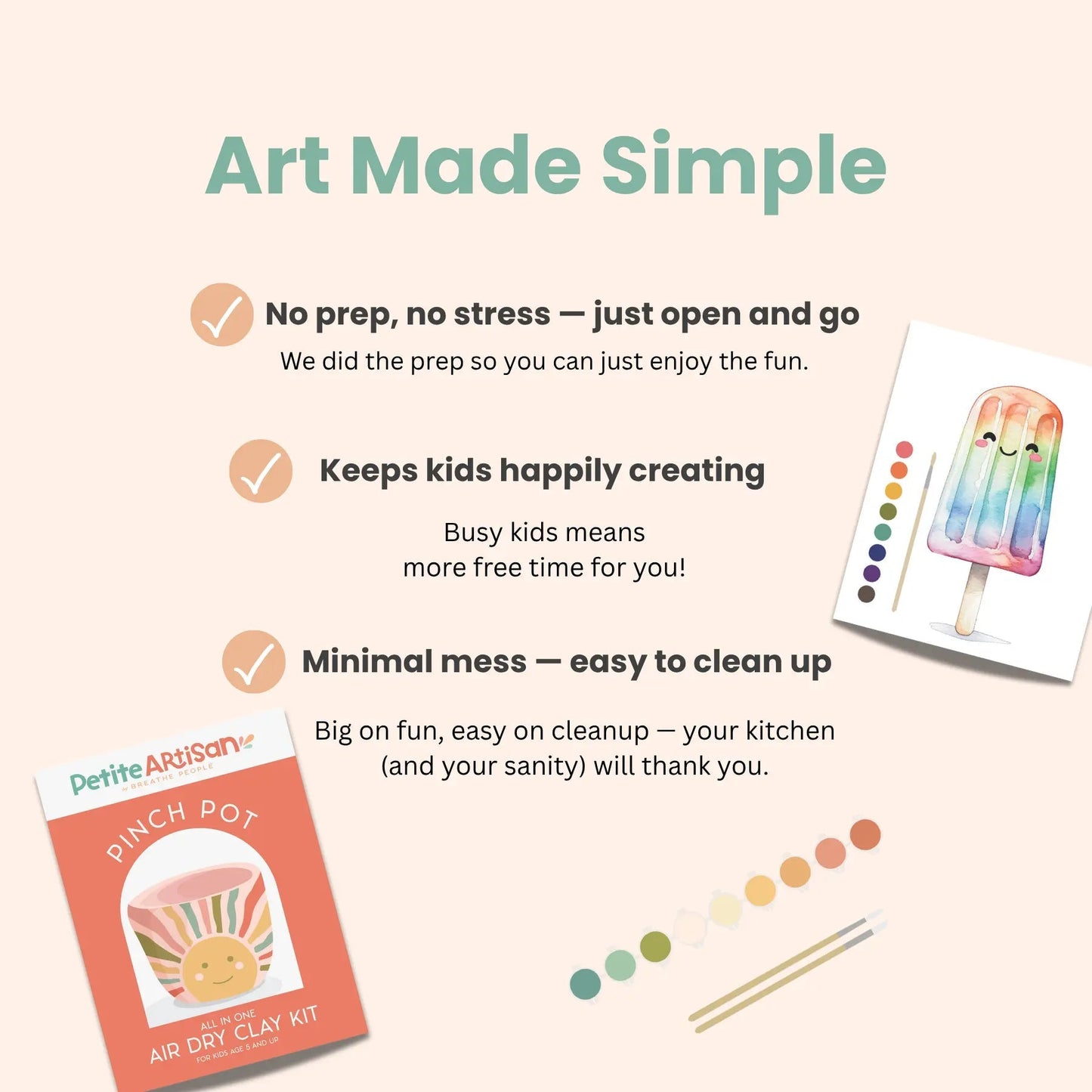 Petite Artisan Robin Watercolor Kit