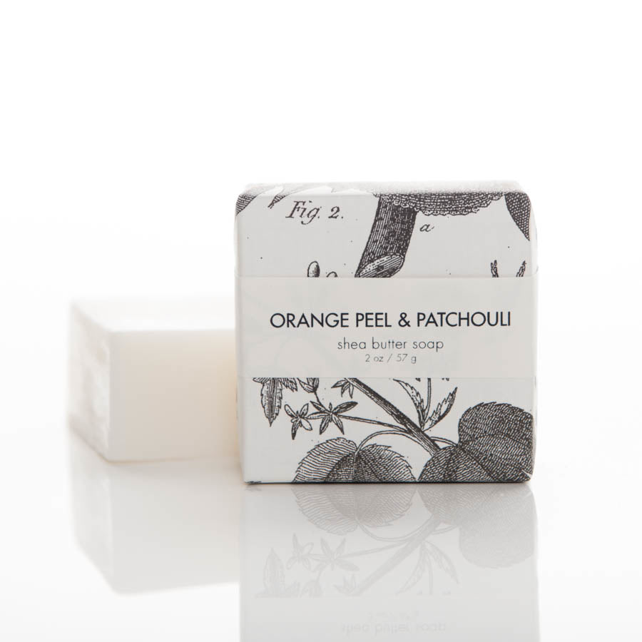 Orange Peel & Patchouli - Petite Shea Butter Soap