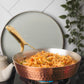 Copper Frypan (Frying Pan) with Brass Handle - Saute Pan