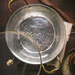 Brass Flat Base Wok with Glass lid - Kadhai (Deep & flat bottom cooking/serving utensil - karahi)