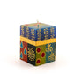 African Mineral Painted Candles