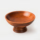 Aranya Mangowood Pedestal Fruit Bowls