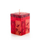 Berry Blaze Painted Candles