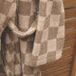 Bathhouse Check Organic Robe