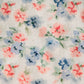 Vintage-Inspired Floral Pouch- Peony & Bluebell