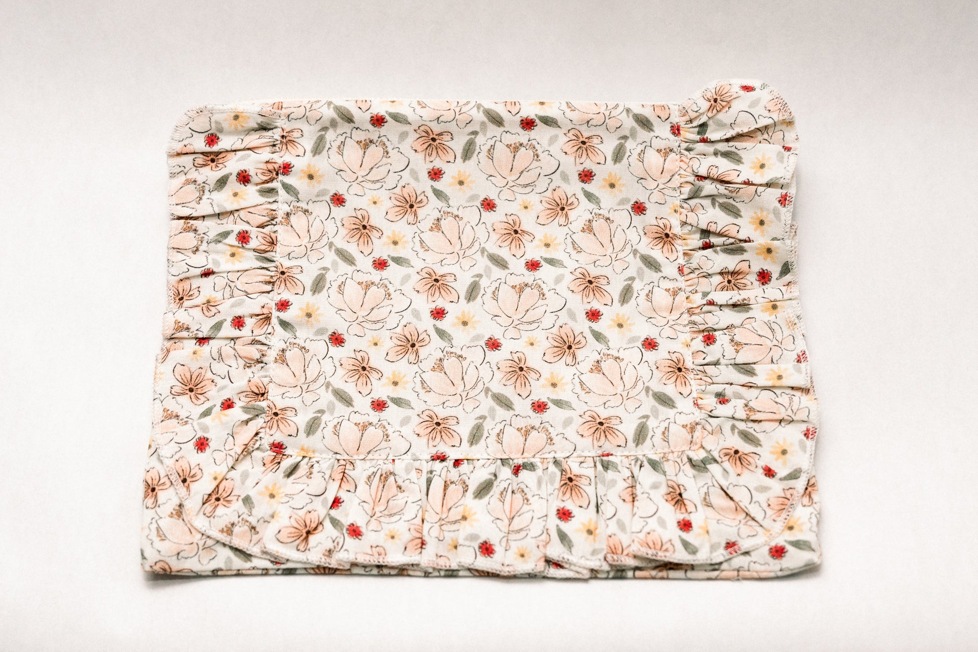 Vintage-Inspired Floral Pouch-Muguet