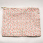 Vintage-Inspired Floral Pouch-Coquelicot