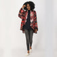 Santo Kimono - Black Cherry