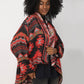 Santo Kimono - Black Cherry