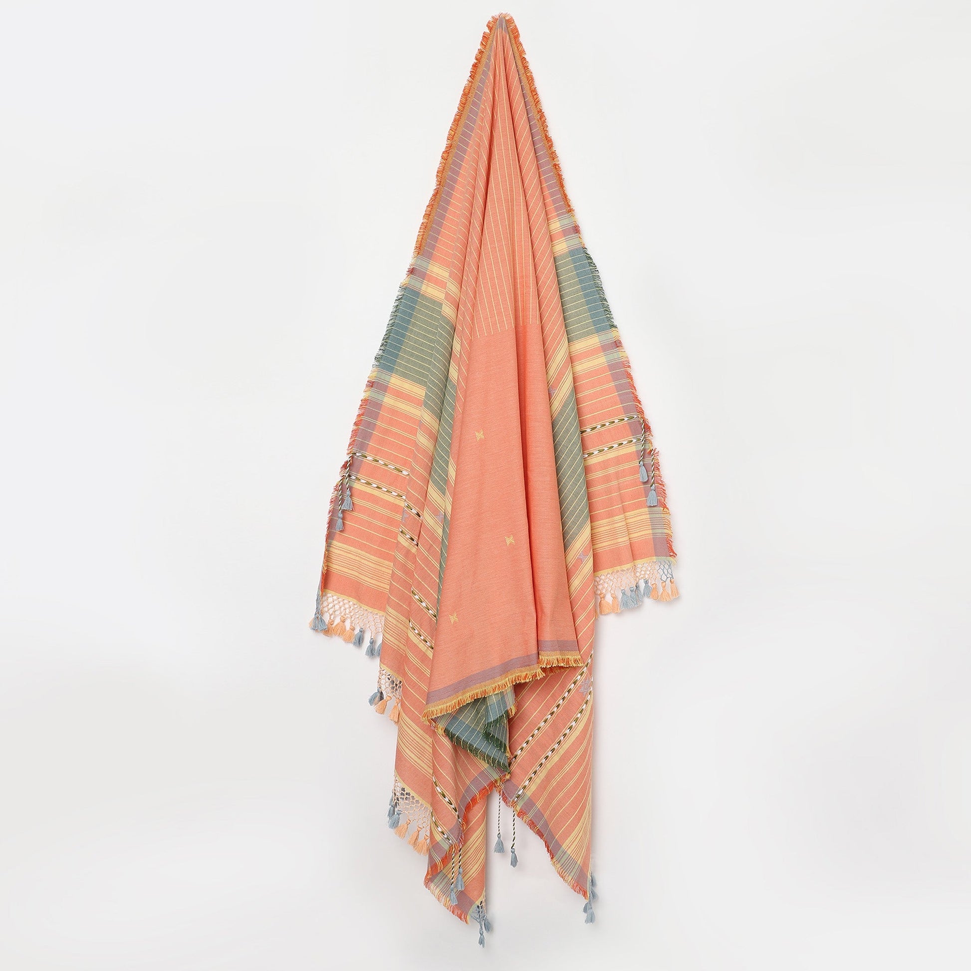 Anchored Jacquard Wrap
