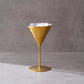Brass Cocktail Glass