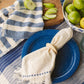 Chambray Braid Detail Napkin | Set of 2