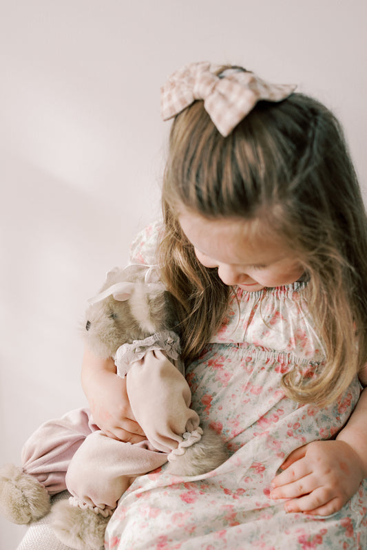 The Kennedi Dress- Pink Blossoms| Short Sleeve