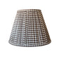 Chocolate Gingham Empire Shade