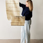 Compass Handwoven Cotton Wall Hanging