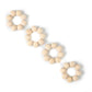 Wooden Spheres Napkin Ring - set of 4