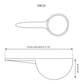 Stoneware Bowl Spoon Shape | Dadasi - Set of 4