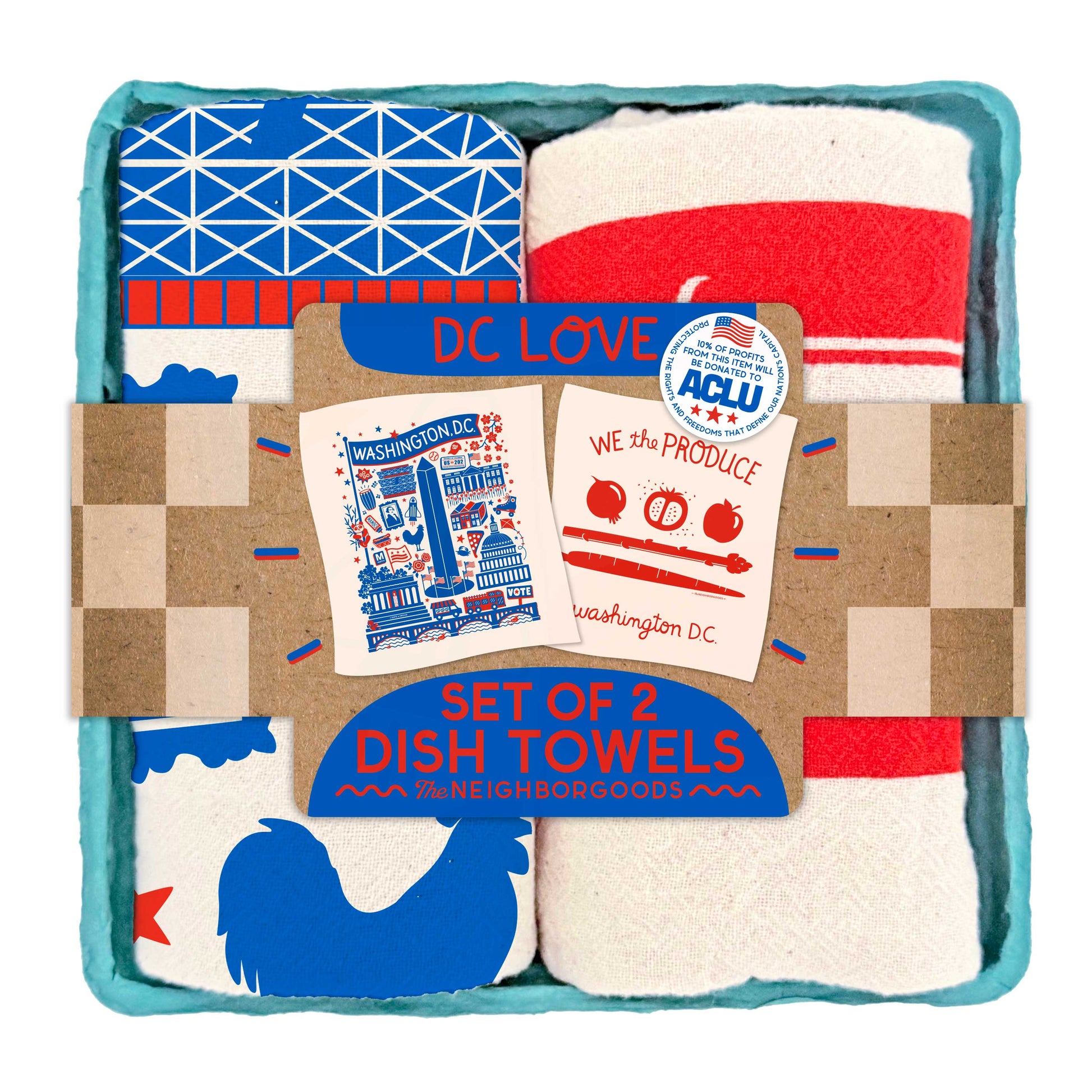 DC LOVE - Dish Towel Set of 2